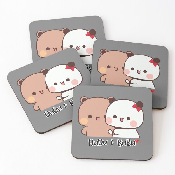 Item preview, DuDu Bear and BuBu Panda’s Love Story ❤️ designed and sold by Pandety.