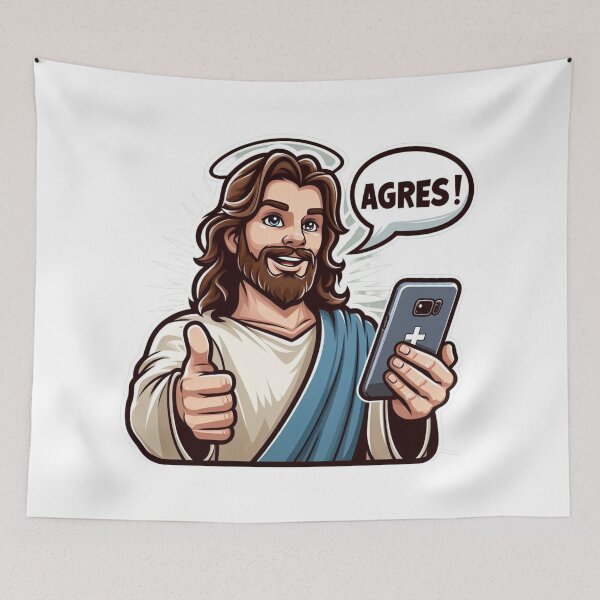 Item preview, Jesus agres  designed and sold by Kasta1989.