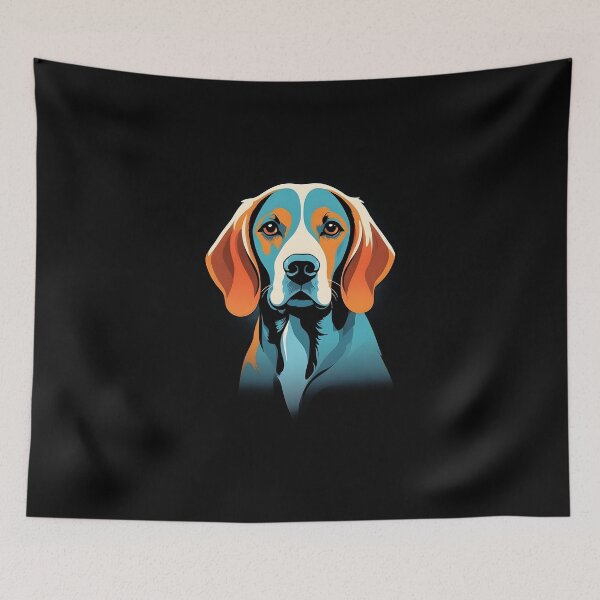 Item preview, Vintage Beagle Silhouette Design: Timeless Elegance for Nostalgic Dog Lovers. designed and sold by brindled.
