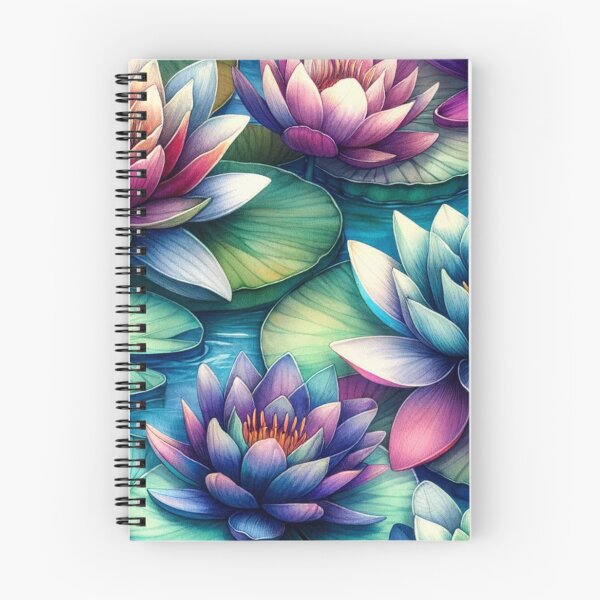 Item preview,  Psychedelic Water Lilies designed and sold by mymagicstoreus.