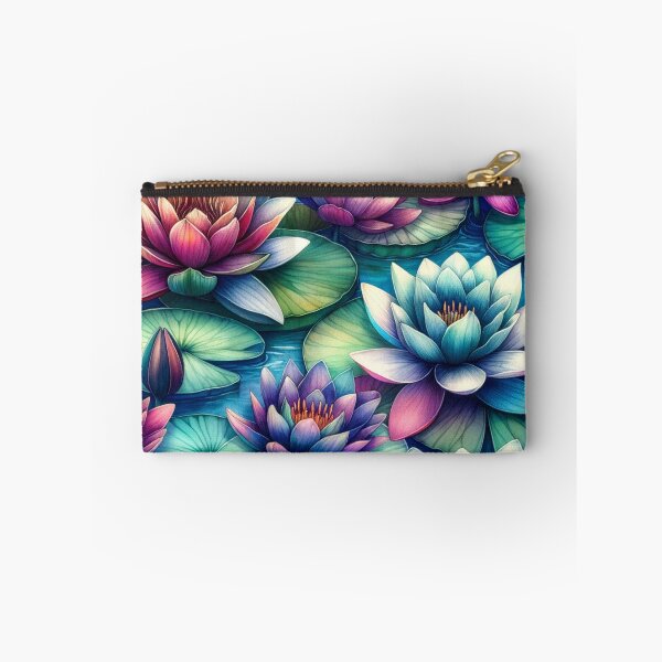 Item preview, Psychedelic Water Lilies designed and sold by mymagicstoreus.