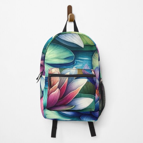 Item preview,  Psychedelic Water Lilies designed and sold by mymagicstoreus.