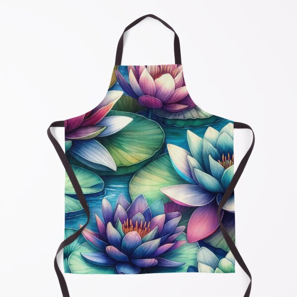 Item preview,  Psychedelic Water Lilies designed and sold by mymagicstoreus.