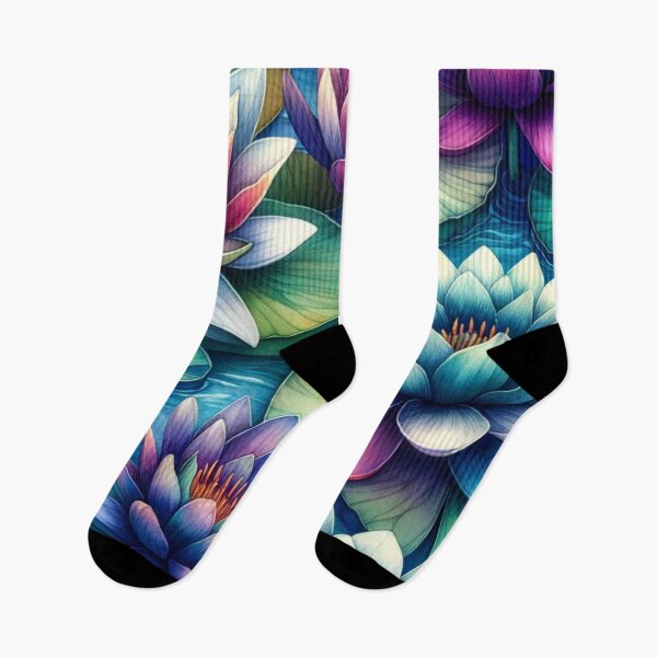 Item preview,  Psychedelic Water Lilies designed and sold by mymagicstoreus.