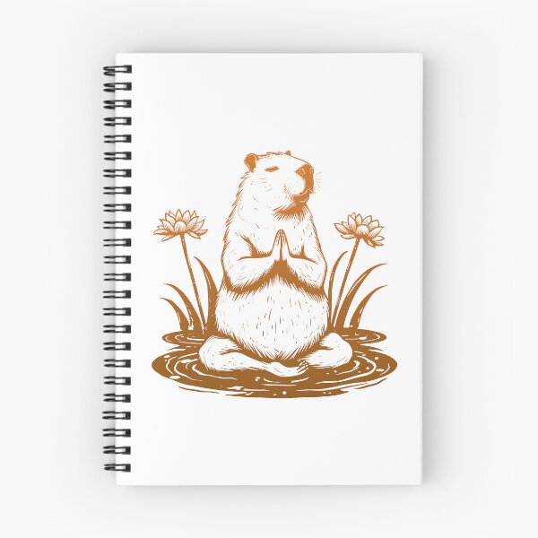 Item preview, Yoga Capybara designed and sold by bycaiotti.