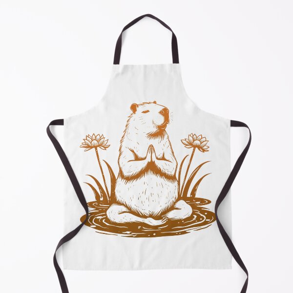 Item preview, Yoga Capybara designed and sold by bycaiotti.