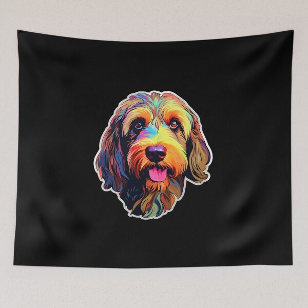 Item preview, Otterhound in WPAP style designed and sold by CUTEDOGGIEZ.