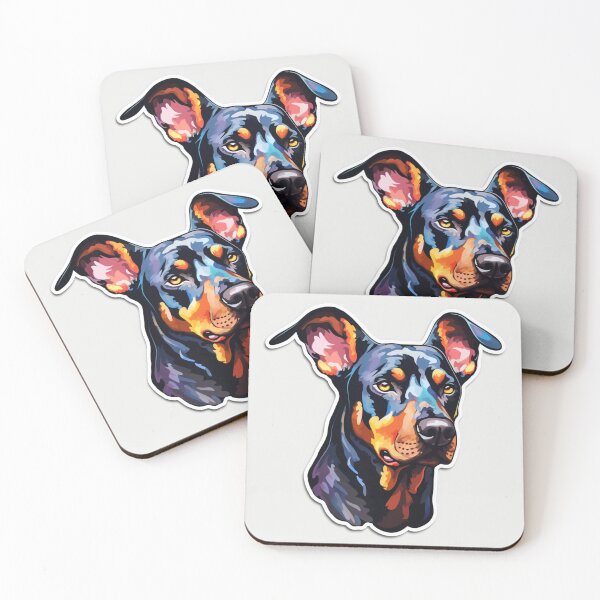 Artikelvorschau, Dobermann Pinscher Guard Schild entworfen und verkauft von SMARTKIT DESIGNAGENCY.