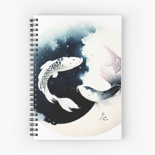 Item preview, Koi Sakura Yingyang Fish designed and sold by catcraftss.