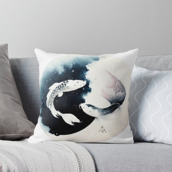 Item preview, Koi Sakura Yingyang Fish designed and sold by catcraftss.