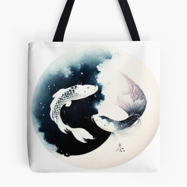 Item preview, Koi Sakura Yingyang Fish designed and sold by catcraftss.