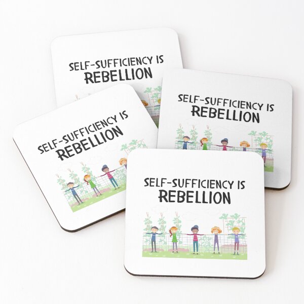 Item preview, Self-Sufficiency Is Rebellion designed and sold by MeaganMoo.