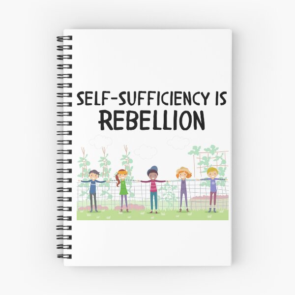 Item preview, Self-Sufficiency Is Rebellion designed and sold by MeaganMoo.