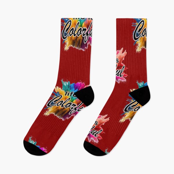 Item preview, life is colorful designed and sold by White Tiger Designz .