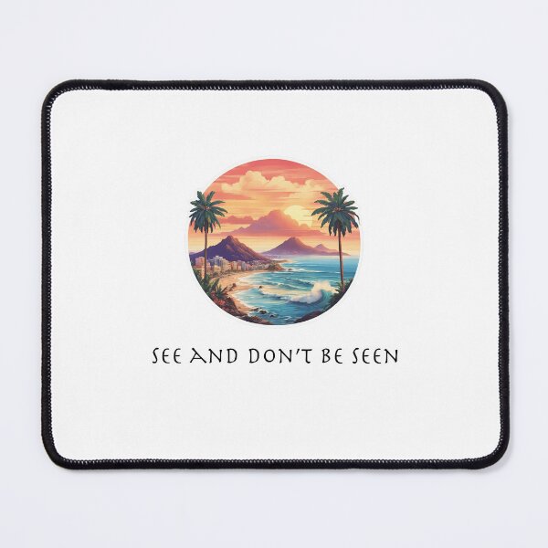 Item preview, See And don't be seen quote mazatlan sticker 2024 designed and sold by TRENDYDESIGNSzz.