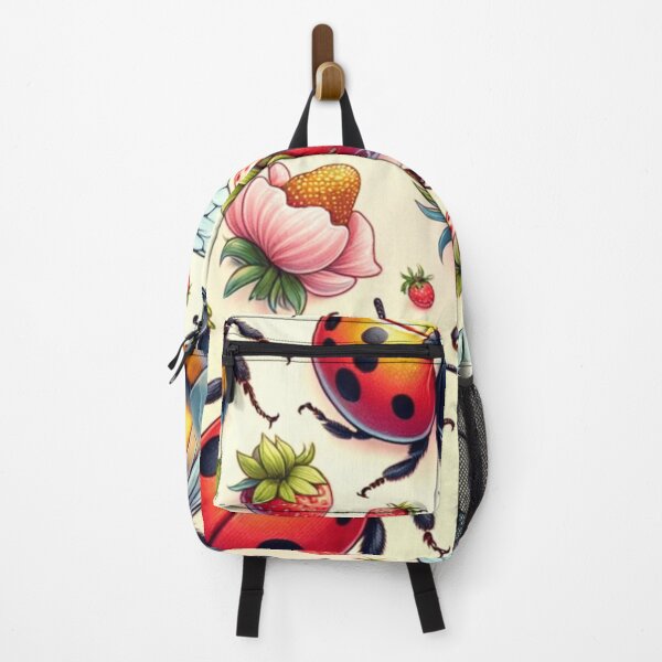 Item preview, Spring Vibes: Ladybugs, Bees and Strawberries designed and sold by mymagicstoreus.
