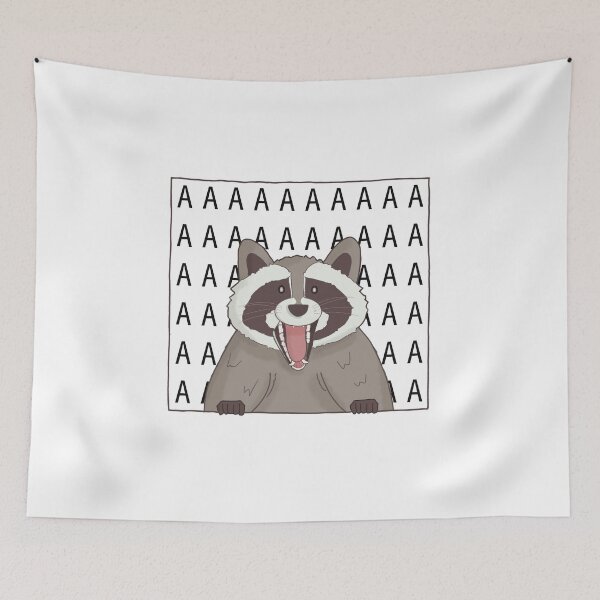 Item preview, Screaming Raccoon designed and sold by Amberein.