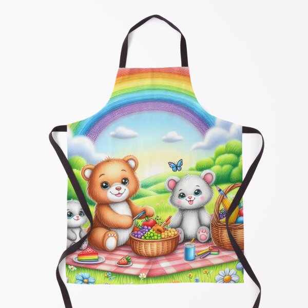 Item preview, Meadow Marvels: A Rainbow Picnic designed and sold by AI-Only Creations.