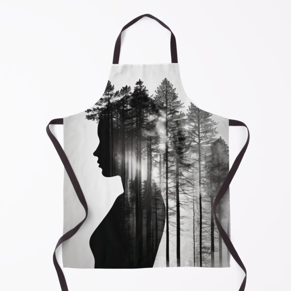 Item preview, Woman’s Silhouette with Forest designed and sold by NiRia Spot.