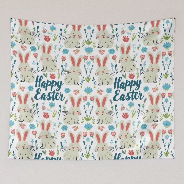 Item preview, Easter theme background with the words Happy Easter designed and sold by Graphics By Craig.
