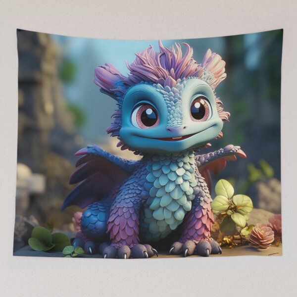 Item preview, Aiden, a Whimsical Dragon designed and sold by Rivercoatl.