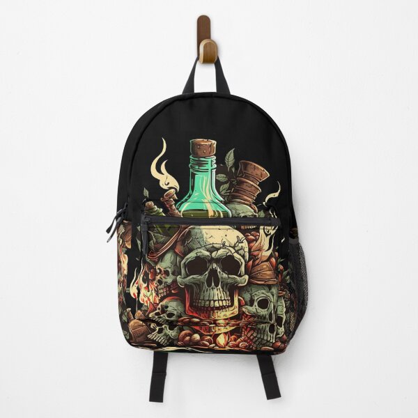 Item preview, Eerie Illumination: Skulls with Torches designed and sold by unthinkabletees.