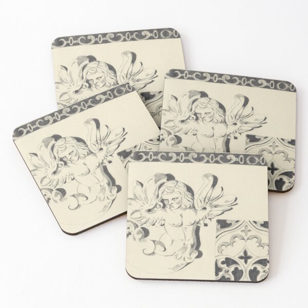Item preview, Medieval Angel Creature Sketchbook 18 Illustration designed and sold by fishboii.
