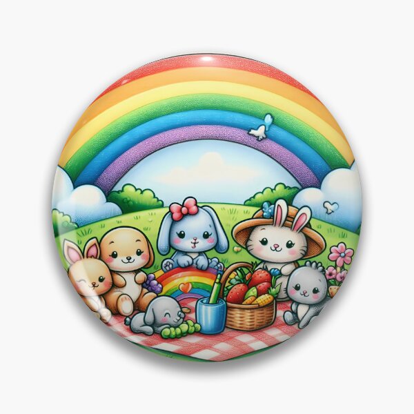 Item preview, Pencil Harmony: Rainbow Delight designed and sold by AI-Only Creations.