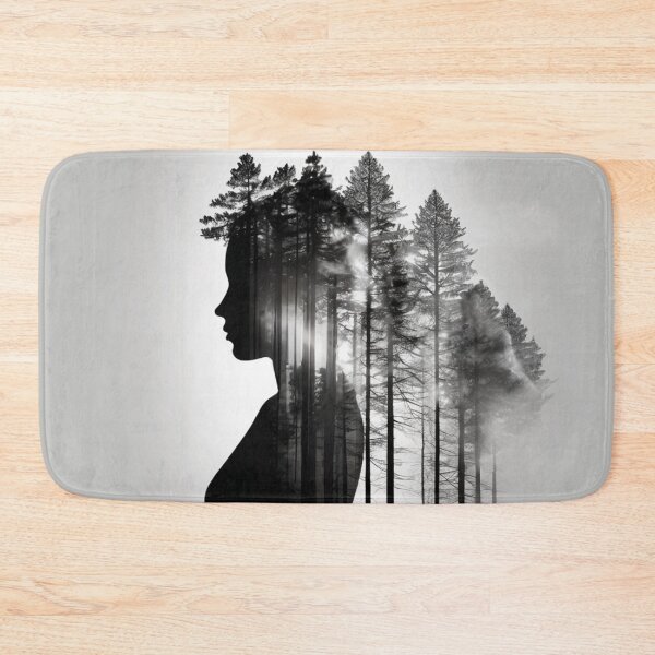 Item preview, Woman’s Silhouette with Forest designed and sold by NiRia Spot.