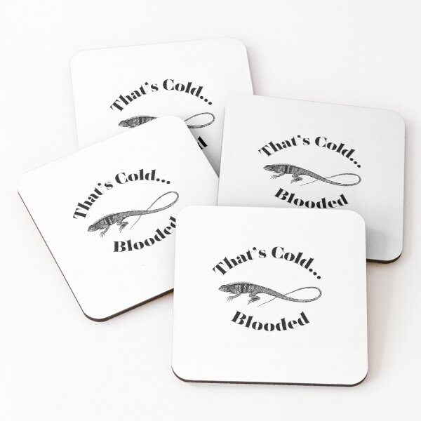 Item preview, That's Cold... Blooded Funny Iguana Reptile Sayings Pun designed and sold by jennlcollier.