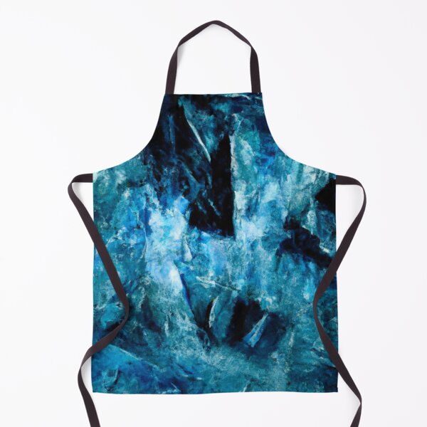 Item preview, Cracked Ice Pattern in Turquoise and Dark Blue designed and sold by humnoo.