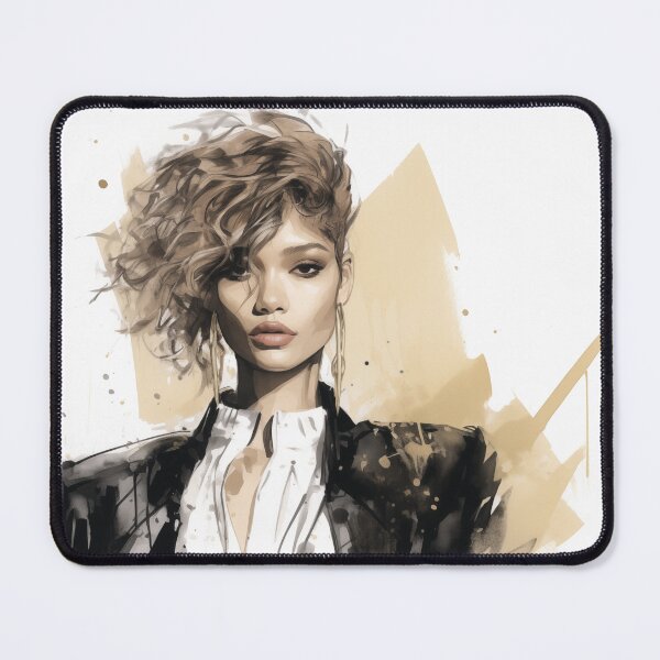 Item preview, Zendaya fashion illustration designed and sold by AnemochorieArt.