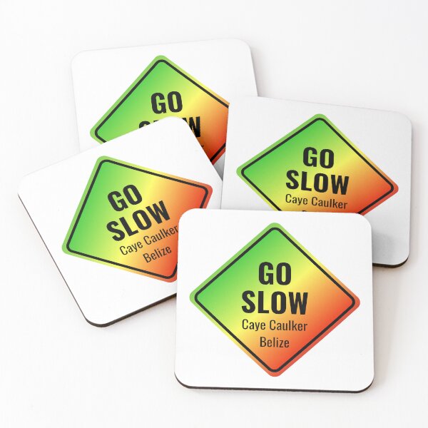 Item preview, Go Slow - Caye Caulker, Belize designed and sold by ittybittythings.