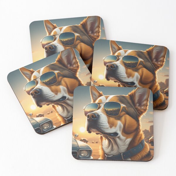 Item preview, funny dog sunglass sunny day  designed and sold by recipestv7.