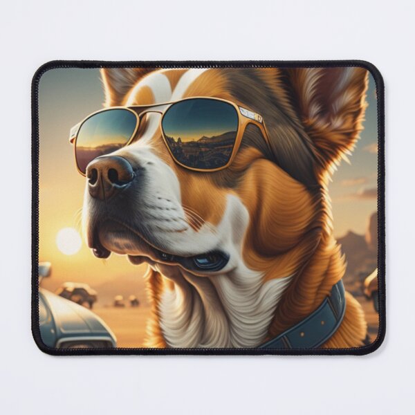 Item preview, funny dog sunglass sunny day  designed and sold by recipestv7.