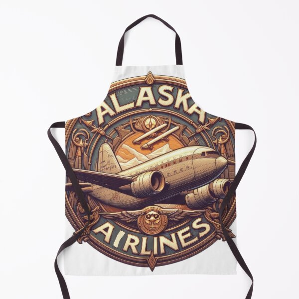 Item preview, Alaska airlines aviation logo aircraft designed and sold by Expressions-Sel.
