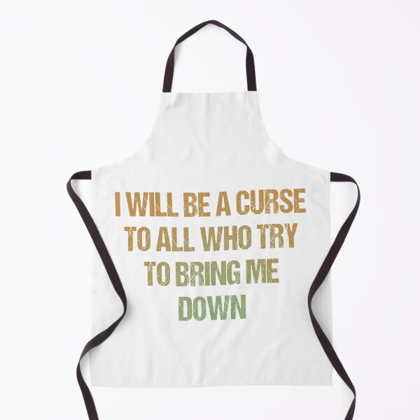 Item preview, I will be a curse designed and sold by Aiyinyangart.