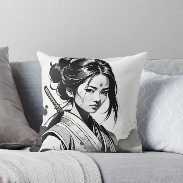 Item preview, Samurai woman warrior designed and sold by ShenGha-design.