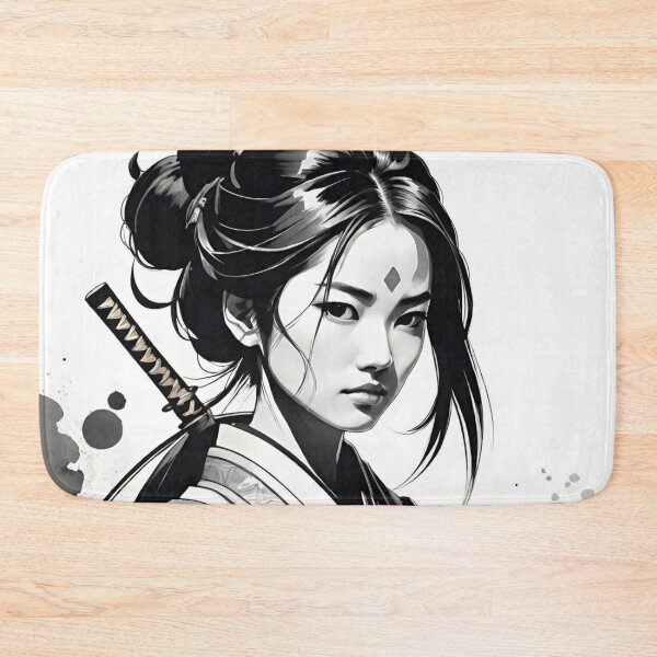 Item preview, Samurai woman warrior designed and sold by ShenGha-design.