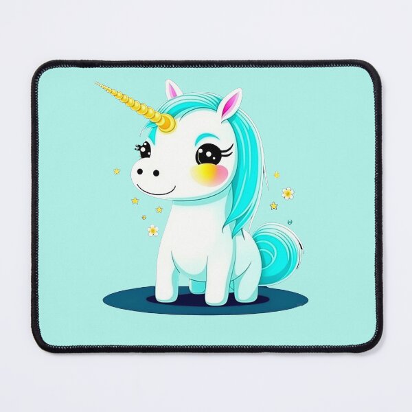 Item preview, Teal-Maned Magic Unicorn designed and sold by JnJDreamworks.