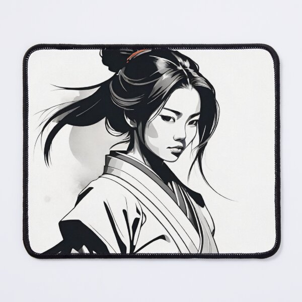 Item preview, Samurai woman warrior designed and sold by ShenGha-design.