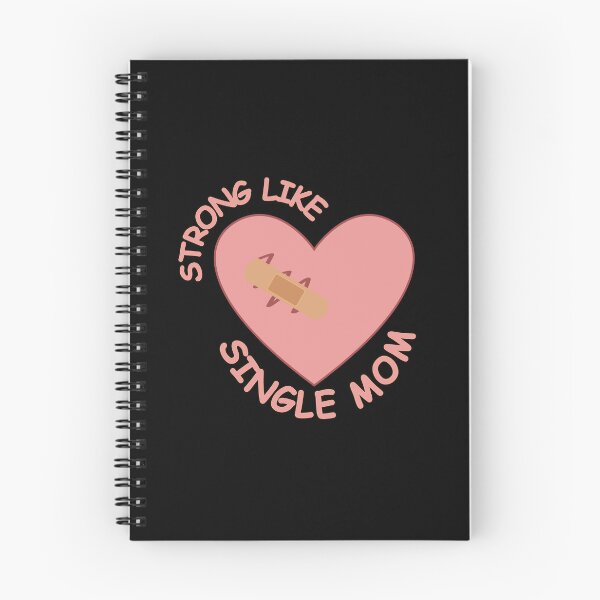 Item preview, Strong Like Single Mom, Single Valentine's Day designed and sold by MomLifeDesign.
