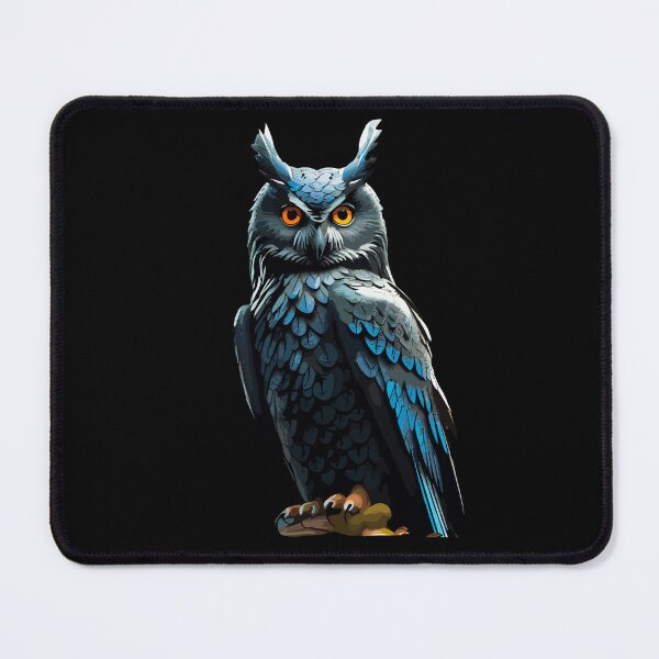 Item preview, Blue owl designed and sold by Dsn-art-1hicham.