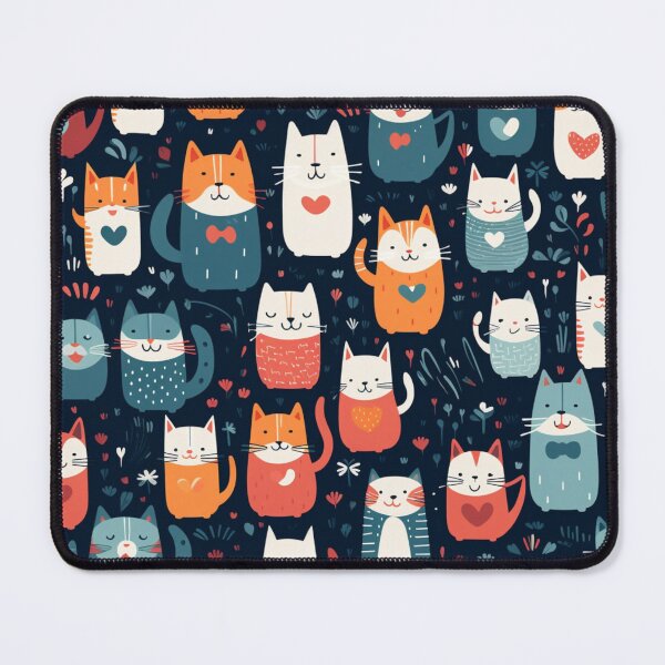 Item preview, Beauty petcats pattern designed and sold by SmileshareShop.