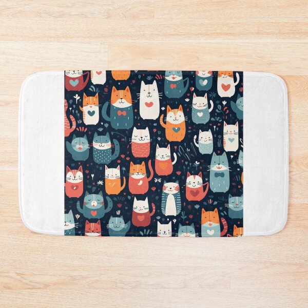 Item preview, Beauty petcats pattern designed and sold by SmileshareShop.