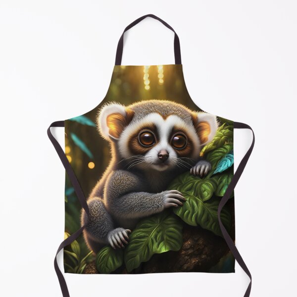 Item preview, A lovely, sleepy Slow Loris in the Jungle designed and sold by Zen-Hues.