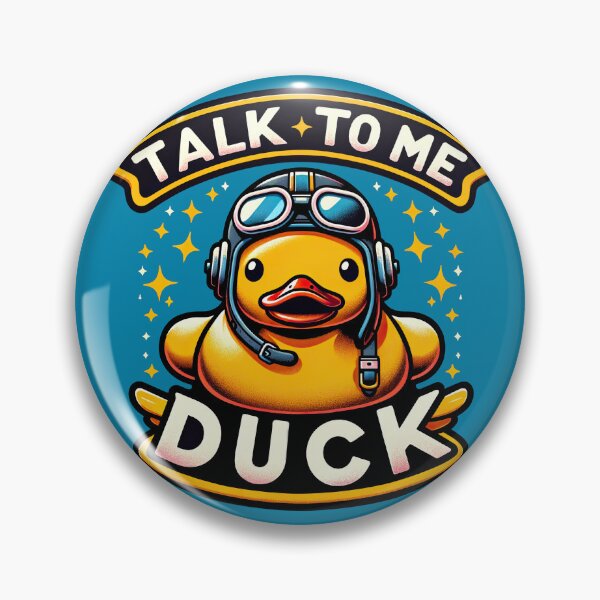 Artikelvorschau, Aviator Duck: Ihr programmierender Co-Pilot entworfen und verkauft von TuringTacoTales.