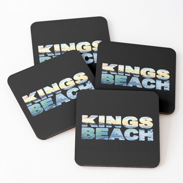 Item preview, KINGS BEACH - Sunshine Coast Surfing the Sunset designed and sold by Adam Gormley.