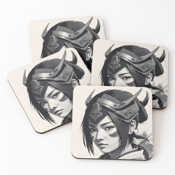 Item preview, Samurai woman warrior designed and sold by ShenGha-design.