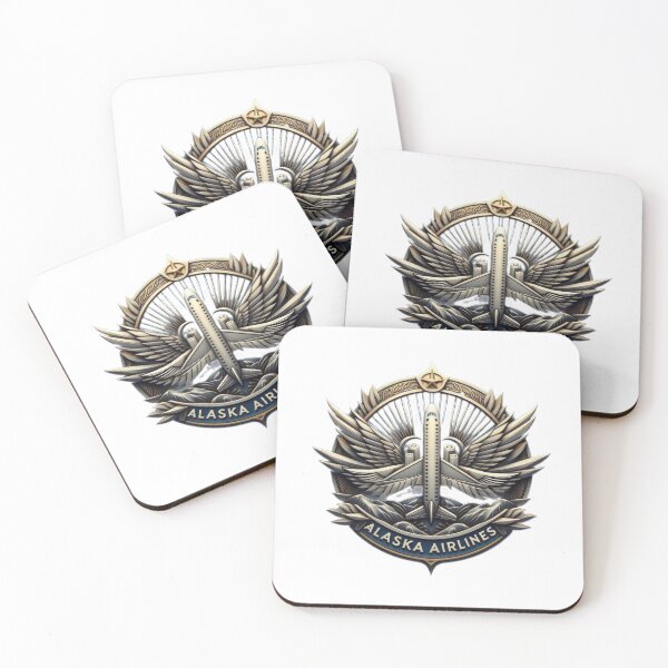Item preview,  Alaska airlines aviation Emblem designed and sold by Expressions-Sel.